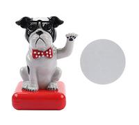 Jectse Perro Que Saluda con Columpio con Energía Solar, Adorable Decoración para el Coche, Adorno para la Mesa de la Sala de Estar, Regalo para el Hogar, Accesorio para el Tablero del Escritorio