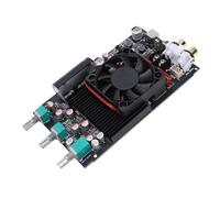 Jectse Placa Amplificadora de Potencia, 600 W, Monocanal, Placa Digital Profesional, Amplificador Clase D con Ajuste de Fase de 0-180 Grados, para de Sonido Doméstico de Vehículos
