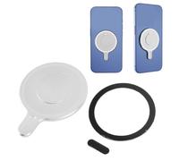 Jectse Placa de Adaptador Magnético del Estabilizador del Teléfono, Ranura Convexa Cóncava, Accesorio Seguro, Abrazadera Ligera con Pieza Magnética para Móvil 6 7p, Se Adapta a