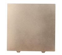 Jectse Placa de Construcción para Impresora 3D, Placa de Acero con Resorte PEI Texturizada de Doble Cara y Película PEY de Estrella Lisa, 310x310 Mm, con (de acero de película coloreada de 310