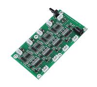 Jectse Placa de Controlador de Motor sin Escobillas de 4 Canales, Controlador de Velocidad de Motor sin Escobillas de Protección Multinivel PWM de Motor sin Escobillas
