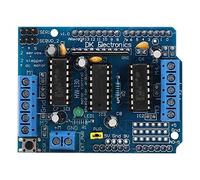 Jectse Placa De Expansión De Protección De Motor Paso A Paso, Placa De Expansión De Motor, Placa De Expansión De Controlador De Motor, Módulo De Bricolaje con Botón De Reinicio