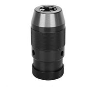 Jectse Portabrocas, Portabrocas AutoBloqueeSte Sin Llave Con Manguito, Adaptador de Tornos, Herramientas El¨¦ctricas de Acero de Alta Velocidad, Rango de Sujeci¨®n de 0 A 16 Mm de 16 Mm