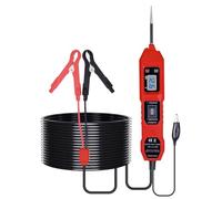 Jectse Probador de Circuito Automotriz, Probador de Continuidad de Sonda de CC de 3,5-36 V con Pantalla LCD y Cable de 14,7 Pies, para Mantenimiento del Eléctrico del Vehículo y