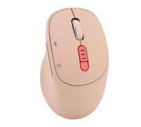 Jectse Ratón de Voz AI con Micrófono Incorporado y Chip AI, Entrada y Traducción de Voz, Carga Rápida, Diseño Ergonómico, 800-4000 PPP, para ChatGPT, Búsqueda por Voz con Escritura por (Rosa Claro)