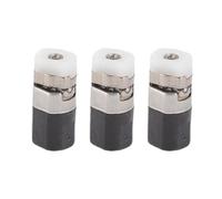Jectse Reemplazo de Bisagra del Eje de la Consola de 3pcs para 3DS de Cilindro de Huso de Metal de Plástico Premium, Estructura Resistente, Accesorios de Consolas de Juego de Cilindro
