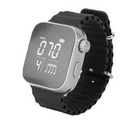 Jectse Reloj con Metrónomo Vibratorio, Reloj de Pulsera con Metrónomo para Guitarra, Violín, Piano, Práctica de Batería, Entrenamiento de Música, Entrenador de Tempo con Modo Deportivo (BLACK)