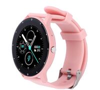 Jectse Reloj Inteligente para Mujer, Pantalla Táctil HD de 1,28 Pulgadas, Llamada Bluetooth, Asistente de Voz AI, Rastreador de Ejercicios, IP68 a Prueba de Agua con 120 Modos de (Pink)