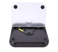 Jectse Reproductor de CD Portátil, Bluetooth 5.3, Batería Recargable, Pantalla LCD, Altavoces Estéreo Duales con Entrada USB AUX, 5 Modos de Reproducción, para Uso en el Hogar, el (Black)