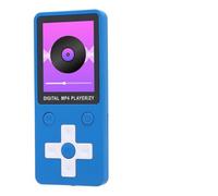 Jectse Reproductor de MP3, Reproductor de Música Portátil, con Auriculares, Bluetooth 5.0, Pantalla de 1,8 Pulgadas, Reproducción de 5 Horas, para Correr, Trotar, Andar en Bicicleta, (Blue)