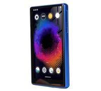 Jectse Reproductor MP3, Reproductor de Vídeo Musical, con Bluetooth, de Música con Altavoz HD Incorporado, Pantalla LCD de 1,8 Pulgadas, Sonido HiFi, Auriculares Incluidos, (Blue)