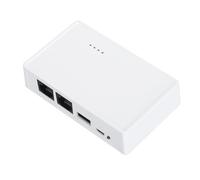 Jectse Servidor de Impresión Inalámbrico, Servidor de Impresión en Red WiFi USB2.0 de 480Mbps con LAN y Puente de 10/100Mbps, Compatible con Modos Cableados/Inalámbricos/Independientes,