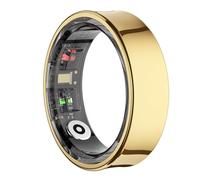 Jectse Smart Ring 5.3 Pedómetro de Seguimiento del Sueño Fotografía Remota 5atm Modos Multi Sports Anillo de Salud Inteligente con Estuche de Carga para la Condición Física, para (7#)