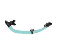 Jectse Snorkel de Buceo Respiración Fácil de Doble Función Completamente Seca con una Válvula de Mordida para la Exploración Submarina Luz de Ajuste Universal y Portátil (#7)