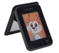 Jectse Soporte de Billetera de Tarjetas Magnéticas, una Billetera de Teléfono de Pantalla de Tinta NFC Universal Ajustable con Pantalla de Color de 2.7 Pulgadas, Imágenes de Bricolaje