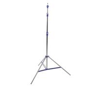 Jectse Soporte de Luz Resistente Soporte de Fotografía Extensible de 9,8 Pies de Luz Telescópico con Perilla de Bloqueo Giratorio Cojín de Resorte para Transmisión en Vivo de (Blue)