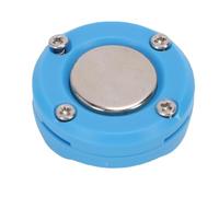Jectse Soporte Magnético para Micrófono Portátil, Apto para KMC 30 KMC 32 KMC 35 KMC 36 CB Soporte para Micrófono de Radio con Parte Posterior Adhesiva, Equipado con Potentes Piezas (BLUE)