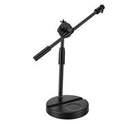 Jectse Soporte para de Escritorio, Soporte Giratorio de 360° para ABS con Rosca de 1/4 de Pulgada, Base de 19cm para Sala de Conferencias en Casa
