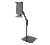 Jectse Soporte para Teléfono Celular, Soporte para Tableta de Escritorio de Brazo Largo Ajustable Giratorio de 360 Grados de Acero con Llave Hexagonal, para Tabletas de Teléfonos