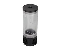 Jectse Tanque de Refrigeración de Agua, Depósito de Refrigeración de Agua de 50 Mm/2,0 Pulgadas de Diámetro, Tanque de Bomba de Agua Acrílico Profesional de Rosca G1/4, Disipación de Calor Rápida