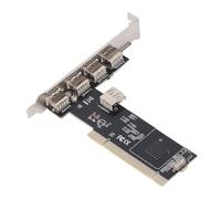 Jectse Tarjeta de Expansión PCI-E a USB 2.0, Controlador Interno de Hub de Adaptador PCI USB 2.0 Controlador Handy Use 5 Puerto para Computadora