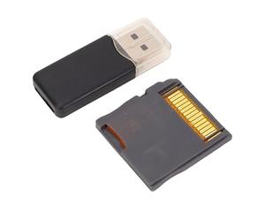 Jectse Tarjeta de Memoria Flash para Videojuegos, Chip Avanzado de Funcionamiento Rápido para Consola de Juegos 2DS 3DS, para Entusiastas (SILVER)
