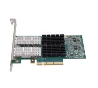 Jectse Tarjeta de Red de 40GBE 2 Puertos Latencia Baja para Fibra óptica, Tarjeta PCIe Ethernet de 10 GB con Chip, Tarjeta de Puerto SFP Dual, para Transmisión de Big Data