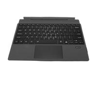 Jectse Teclado con Panel Táctil con Reposamanos, Reemplazo OEM con Diseño Resistente a Derrames y Teclas Retroiluminadas, Bisagra Magnética para Tabletas Latitude 7320 7310 Desmontables