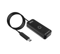 Jectse Teclado Programable por USB, Teclado Personalizado Macro de una Tecla con Tira de Absorción Magnética para Comandos de Acceso Directo de Gaming Office (HK31UBM Negro)
