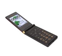 Jectse Teléfono con Tapa para Personas Mayores, Teléfono Celular para Personas Mayores con Botones Grandes, Pantalla Grande de 2,8 Pulgadas, Marcación con un Toque, Teléfono Móvil De (Rojo)