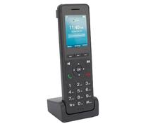 Jectse Teléfono Inalámbrico WiFi Portátil 4G LTE, Teléfono de Escritorio de Pantalla de 2.4 Pulgadas de Color para Dect Voip Negro, con Ranuras SIM y 3 Líneas de Sorbo, Prueba de Agua