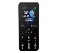 Jectse Teléfonos Celulares Básicos, Llame a Firewall 2G Cell Teléfono 1000 MAh con Luz de Flash LED para Estudiantes para Niños (Black)