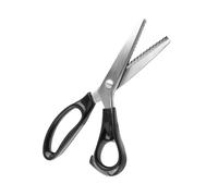 Jectse Tijeras Dentadas para Cortes y Confecias Profesionales, Hojas de Acero Inoxidable, Triangulares con Dientes de Cortes de 3 4 5 7 Mm, Longitud de 23 Cm, Ideales para Telas, Forros, (5 mm)