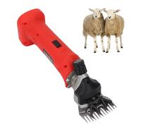 Jectse Tijeras para Ovejas con Batería de Iones de Litio de 21 V, Cortadoras Inalámbricas con Hoja Extraíble y Perilla Ajustable, Tijeras Eléctricas de Gran Potencia para Granja,