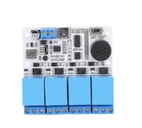 Jectse Tipo -c -C Relé de Reconocimiento de Lenguaje US516P6 Relé de Modo de Auto Bloqueo de Chip Fuera de Línea para Luz LED de 86 Caja para Diferentes Dispositivos Inteligentes (DSTAR-40)