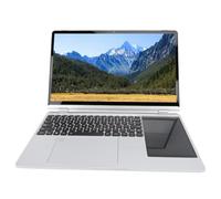 Jectse Toque de Doble Pantalla Laptop Portátil Inmersivo Visualización de Huellas Dactilares para 11 Pro Ideal para Entretenimiento y Tareas Profesionales ABS 1 Computadora Portátil (Enchufe de la