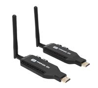 Jectse Transmisor Extensor de Interfaz Multimedia HD Inalámbrico Estable, Señal de 5,8 GHz, Alcance de 50 M, 1080p HD, Sincroniza el Sonido, para una Reproducción de Vídeo Nítida sin