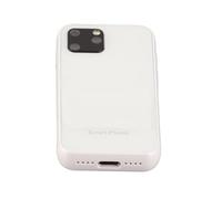 Jectse XS11 Mini Smartphone, Teléfono Pequeño de 2,5 Pulgadas 1GB RAM 8GB ROM Quad Core 3G Desbloqueado, con Ranura para Tarjeta SIM Dual y Cámara HD, para Niños y Estudiantes (White)