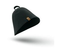 Jedrzejko Gorro de sauna gorro de lana sauna traje de lana para el cuidado de la cabeza (Antracita)