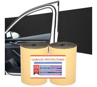 JEDWKFA 2 Rollos Protector Pared Garaje, Protector Parking Pared, Protector Garaje Pared, Protector Columnas Garaje, para Paredes de Garaje contra Arañazos de Coche, 2mx20cmx4mm