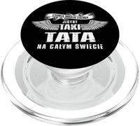 Jedyny Taki Tata Polska Koszulka Prezent dla Ojca Polish Dad PopSockets PopGrip para MagSafe