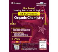 JEE Advanced Organic Chemistry: Part 2 with Free Online Assessments and Digital Content (Concept videos and Solution videos) 2024