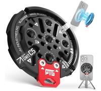 Jeebel Adaptador Magnético para Trípode - Soporte de Teléfono con Anillo Magnético Adhesivo y Rosca 1/4" - Soporte Universal para Smartphone Magafe para Trípode, Palo Selfie, Aro de Luz