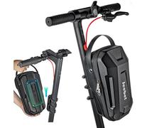 Jeebel Bolsa para Patinete Eléctrico 3/4/5L Bolsa de Manillar Impermeable de Gran Capacidad con Soporte Fijación Rápido - Estuche Frontal Universal EVA para Patinete Xiaomi, Sedway, Ninebot (4,5 L)