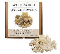 JEEBUTY Incienso Boswellia Serrata 50 g - 1ª elección, incienso indio de, resina de incienso 100% natural