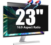 JEEETINTX Pantalla magnética de privacidad de 23 pulgadas para monitor de computadora, pantalla ancha 16:9, 23 pulgadas, para colgar extraíble, antiluz azul, protector de ojos, panel protector de