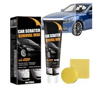 Jeeeun 2026 Upgraded Car Scratch Remover, Paint Scratch Repair Paste for Vehicles, Surface Scratch Removal Wax Kit with Wipe Sponge (1pcs)