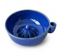 Jeeeun Berry Bowl with Vortex Rinse Design and Drainage Holes (Blue)