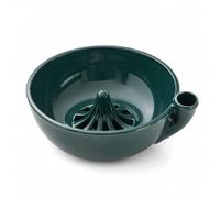 Jeeeun Berry Bowl with Vortex Rinse Design and Drainage Holes (Dark Green)