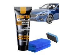 Jeeeun Car Scratch Remover Wax, 2026 Vehicle Scratch Repair Paste, Universal Car Scratch Removal Kit with Wipe and Sponge (1pcs)